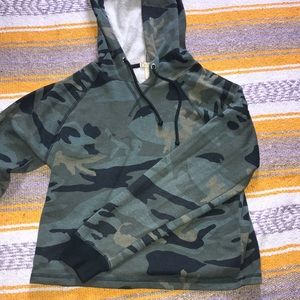 Forever 21 camo hoodie